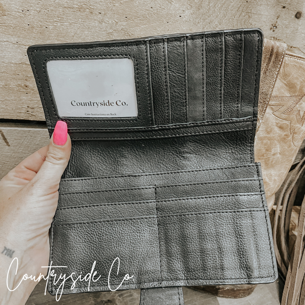 The Gambler Cowhide Wallet