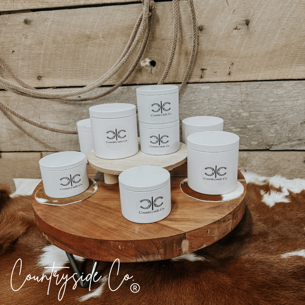 Countryside Hand Poured Candles 8 oz., Love That New Bag Smell?