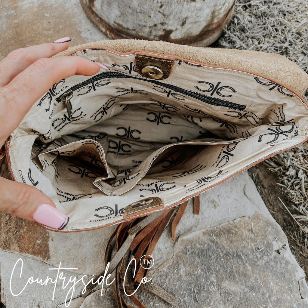 Georgia Conceal Carry Tooled Leather Purse