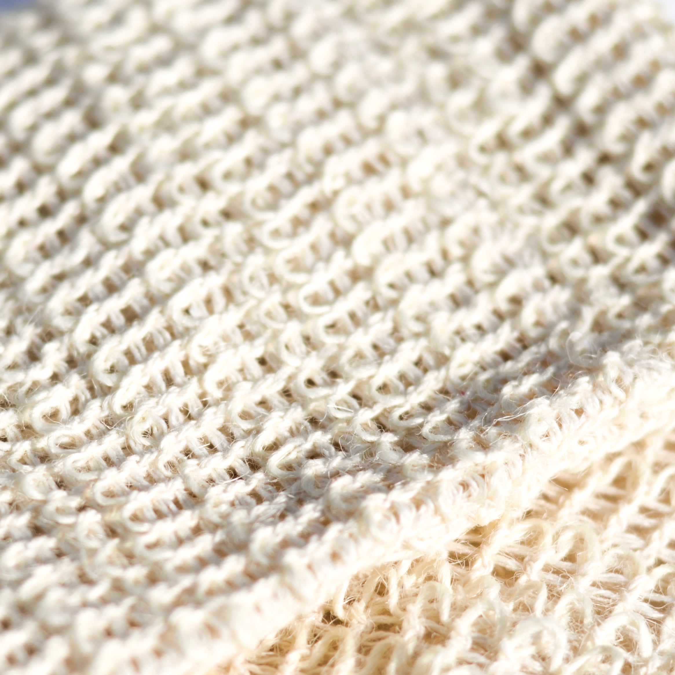 Three Natural Agave Exfoliating Soap Saving Cloth Pouch