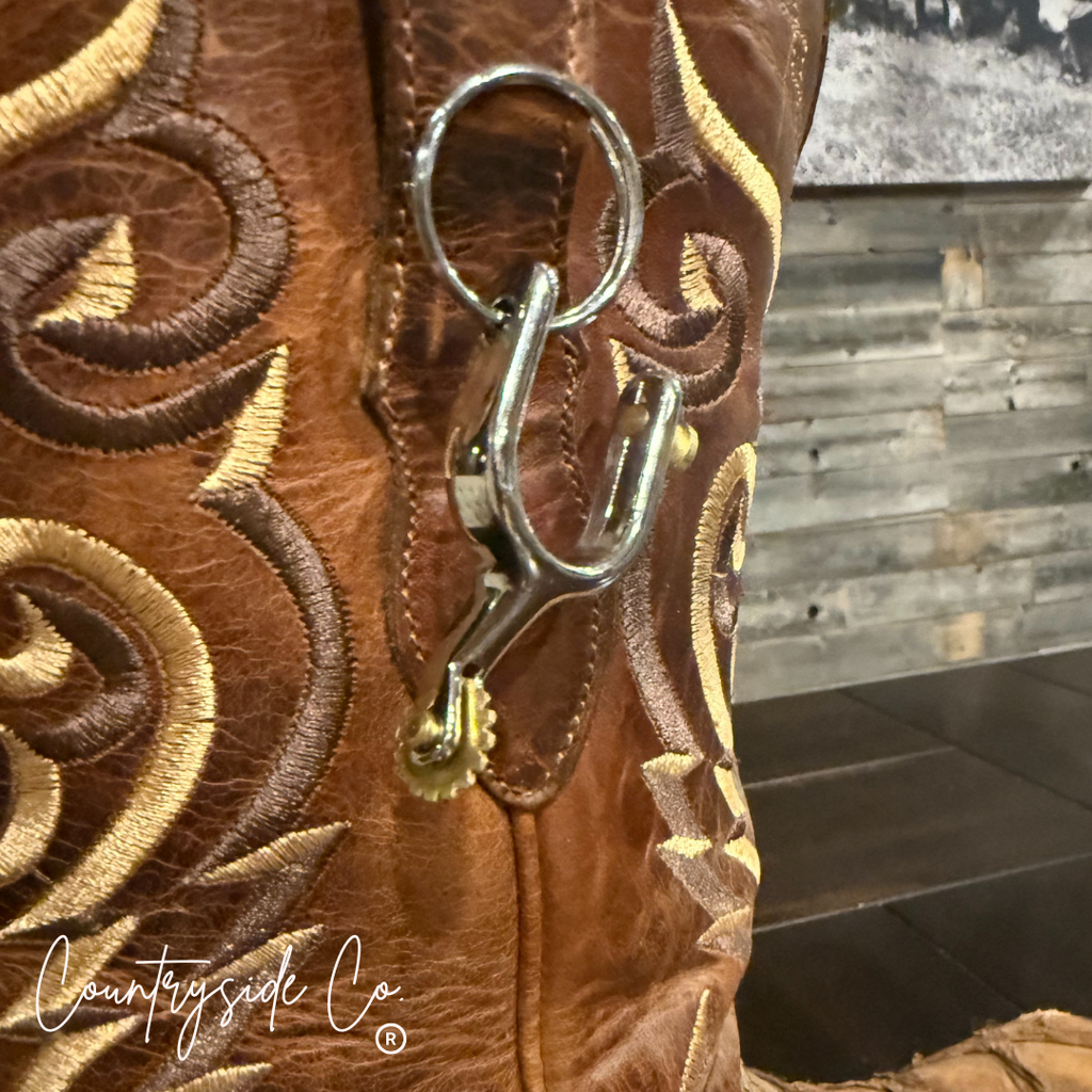 Classic Western Spur Keychain