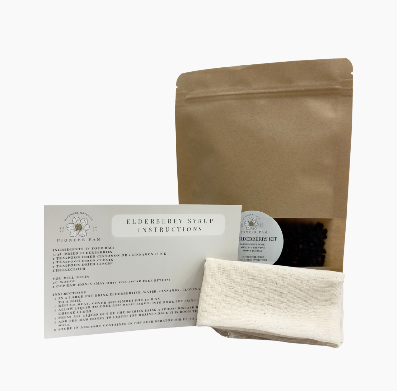 Dynamic Duo: Immune & Respiratory Support- Mullein Tincture + Elderberry Kit