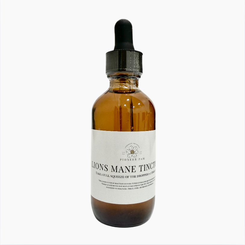 Lions Mane Tincture: Mood, Memory, Stress Support, Brain Health