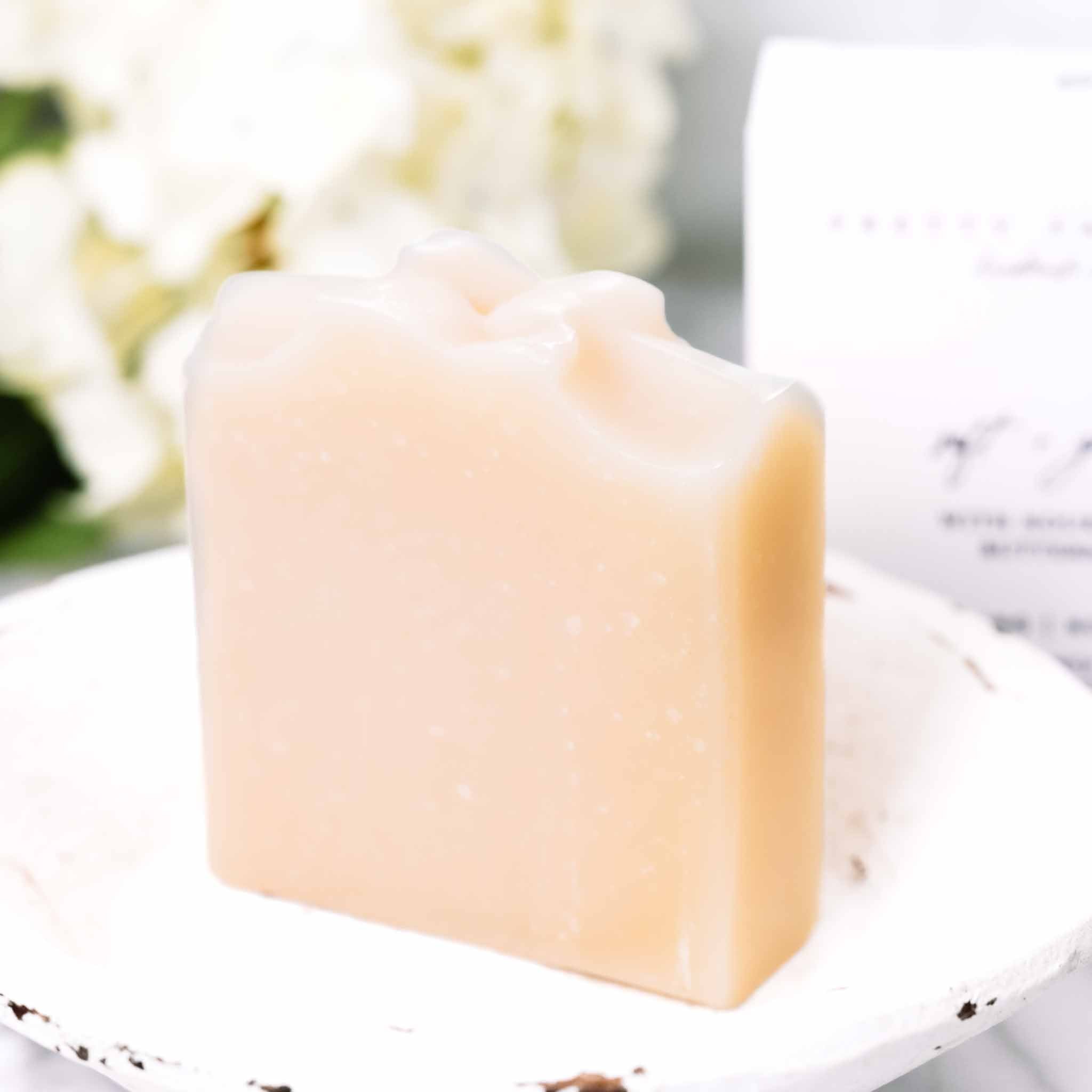 Soft + Gentle Buttermilk Soap Made for Sensitive Skin Fragrance Free Handmade Tallow and Goat Milk Soap Bar