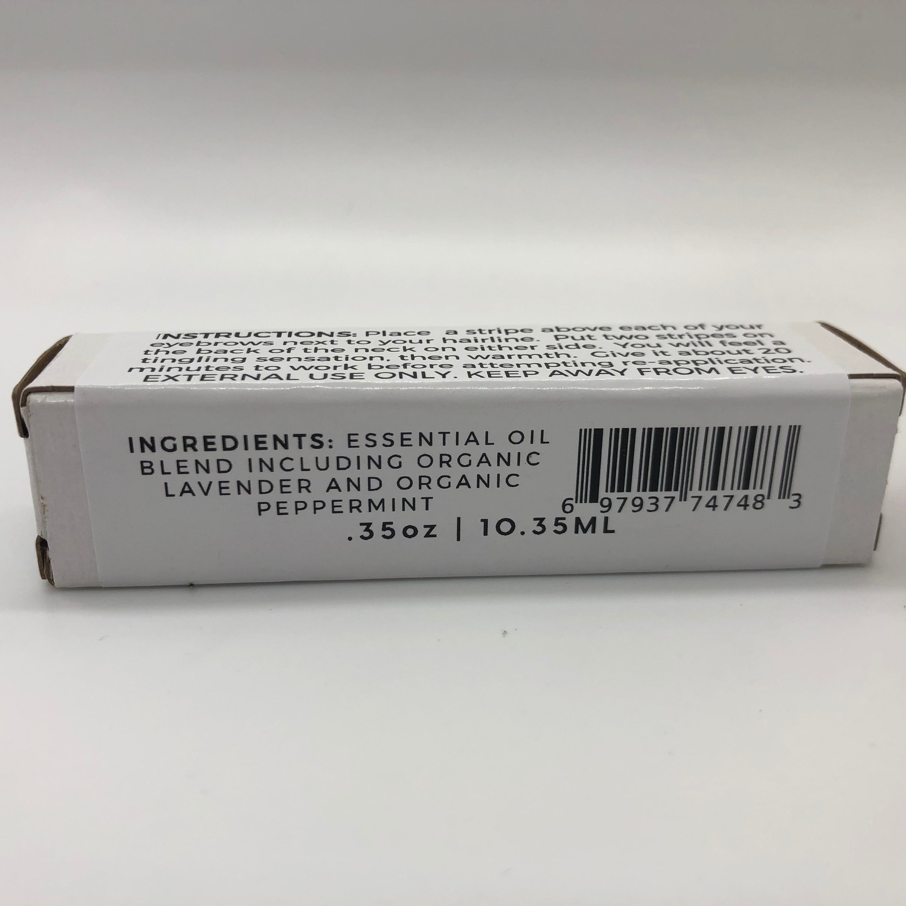 Lavender Peppermint Essential Oil Roll On Headache Relief Stick